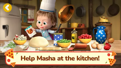 Masha and the Bear Pizza Maker Screenshot 1