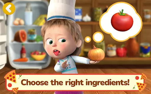 Masha and the Bear Pizza Maker Screenshot 8
