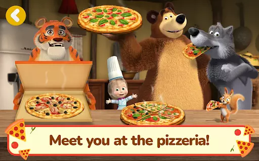 Masha and the Bear Pizza Maker Screenshot 18