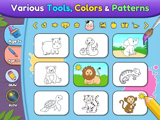 Coloring games for kids: 2-5 y Screenshot 4