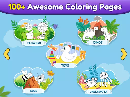 Coloring games for kids: 2-5 y Screenshot 14