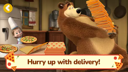 Masha and the Bear Pizza Maker Screenshot 22