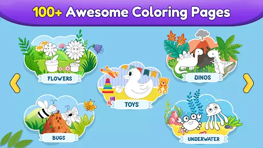 Coloring games for kids: 2-5 y Screenshot 26
