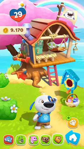 My Talking Hank: Islands Screenshot 2