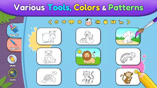 Coloring games for kids: 2-5 y Screenshot 24